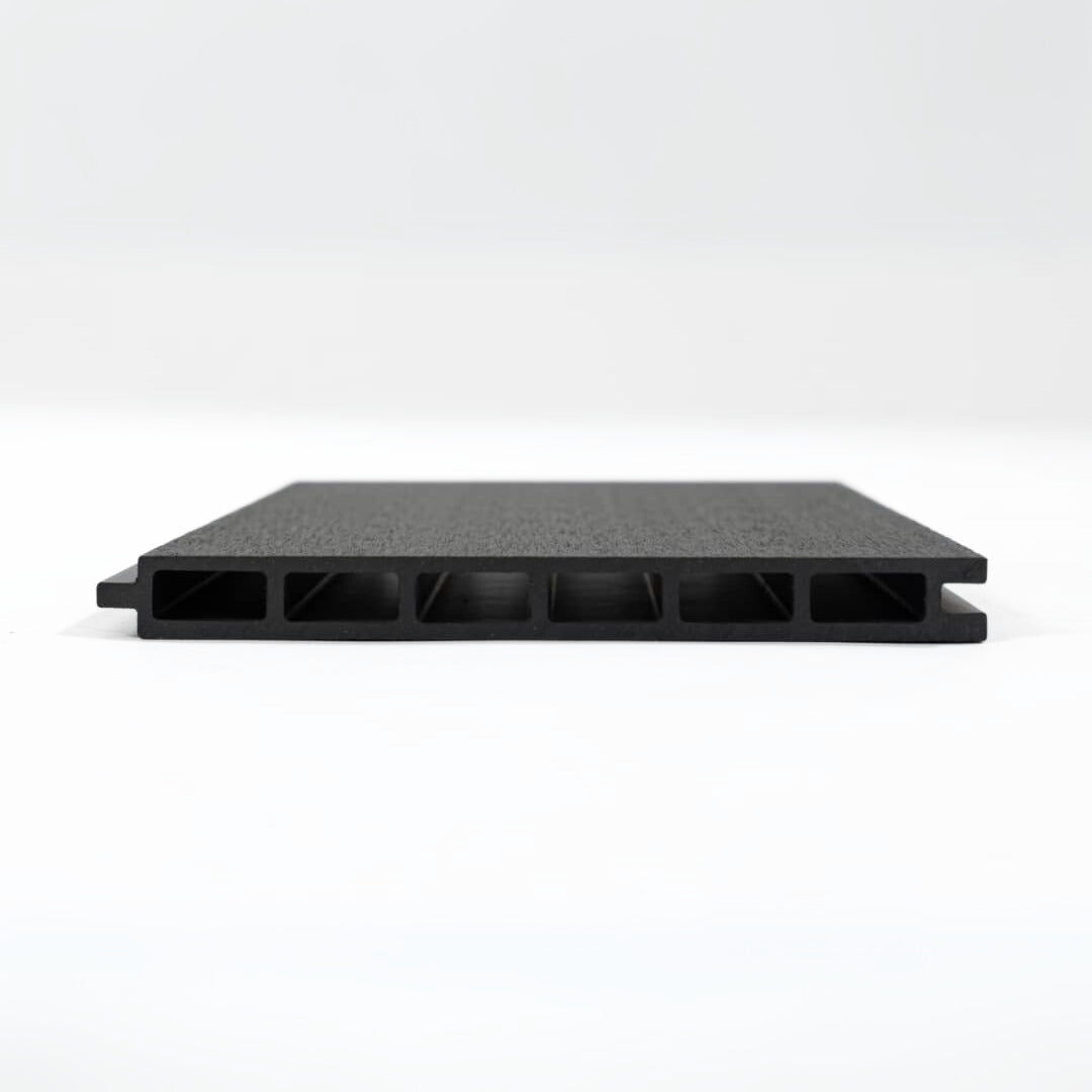 WPC Zaun Komplettset - braun - 180 × 180 cm - inkl. Zubehör